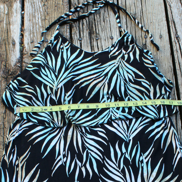 Santiki Adjustable Strap Ruffle Top Sun Dress S/P - Picture 5 of 8